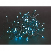 Luci Natalizie a LED Azzurro con trasformatore 17 metri