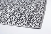 Tappeto Tirrenia Nero-Bianco 150X210  Cod.0607635