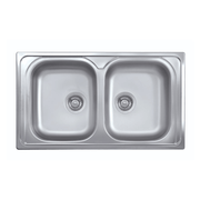 Lavello 86x50 2 vasche SA322 EFFEZ