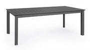 Tavolo giardino allungabile Konnor antracite cm 200-300 x 110h