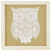 Quadro pizzo gufo fy-1522c cm30x30
