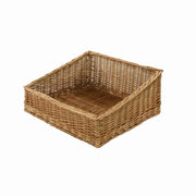 Cesta espositore vimini naturale quadrocm50x50h12-21