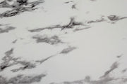 Tavolo ovale effetto marmo Marble 110x50x45h cm