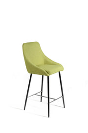 2x Sgabello in Tessuto 46cm X 49cm H. 97cm