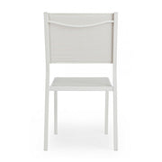 Sedia Hilde bianco Cloud da esterno cm 46 x 57 x 88 h