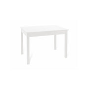 Tavolo da pranzo Bianco Frassinato  in legno nobilitato cm 70x110