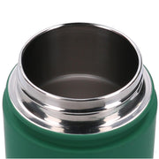 Round blue steel thermos 0,5L cm5,5x11h23