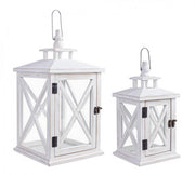 2x Set2 Lanterna Baita Bianco