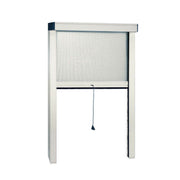 Zanzariera verticale finestra bianca cm 120 x 160 h