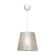 Lampada a sospensione Conic ASZ0778 in tessuto beige EFFEZ