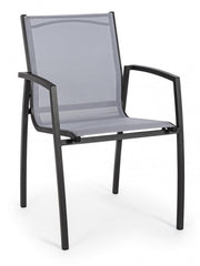 6x Sedia C-Br Hilla Antracite Lh32 -