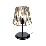 Lampada da tavolo in iuta Evren D.20xh 33 cm