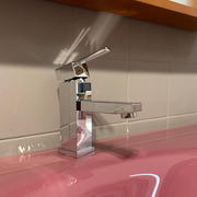 Miscelatore Bagno Quadra Lavabo Cromato 16.9 cm, 15 cm