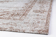 Tappeto cotone azzurro Siria cm 140 x 200