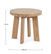 Tavolino arredo giardino legno Bolivar