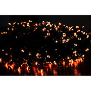 Luci 1000 LED bianco caldo  Lunghezza MT.20+2 CAVO Natale illuminato