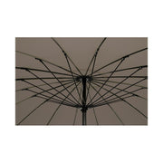 Ombrellone da giardino Atlanta cm 270x h240 con snodo Antracite/Tortora