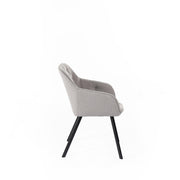 4x Sedia in tessuto 60cm x 55cm H. 79cm