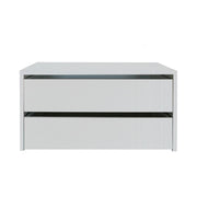 Cassettiera in legno per interno amadio colore Bianco cm H.50xL.86,5xP.45