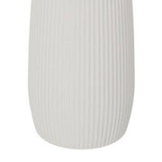 Elegante porta spazzolino London in bianco e legno serie premium.
