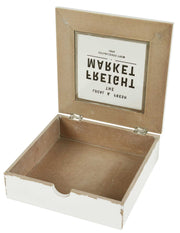 Scatola con corda kb-7764 cm. 20 x 20 h6,5