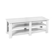 Mobile soggiorno sala basso porta tv cm 120x 40 x 40 h bianco