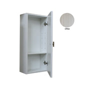 Pensile da bagno multiuso olmo 1 ante con ripiano interno 30x17xh.70 cm EFFEZ