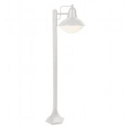 Struttura in alluminio pressofuso con connettore, portalampada in porcellana E27, adatta per lampade a risparmio energetico, altezza max lampada 160 mm, alimentazione 230V, protezione IP44, potenza massima lampade 60W bianco