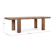 Tavolo allungabile Vintage Sunderland 175-265x90 cm