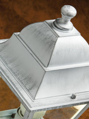 Applique Piccola In Basso  linea old  biancoargento