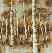 Olio su tela multicolor e telaio in legno 140x70 cm
