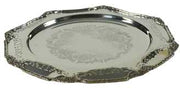 Piatto ottagonale silver bh-0166 Ø cm. 30