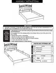 Letto nodi matrimoniale bianco 160x195x115h cm