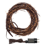 Ramo CLIMBER TIGLIO Marrone 504 MicroLED FlashLED 4m+300cm Luci di Natale
