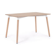 Tavolo in legno stile naturale 120x80