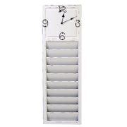 Orologio muro Old Time con portalettere cm30x6h100