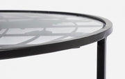 Set design 2 Tavolini Mondo in metallo