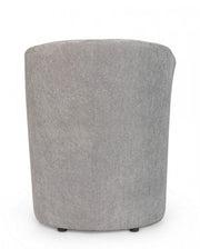 Poltrona in legno e tessuto Grigio Chiaro BELIZE 64,5x63x h76 cm